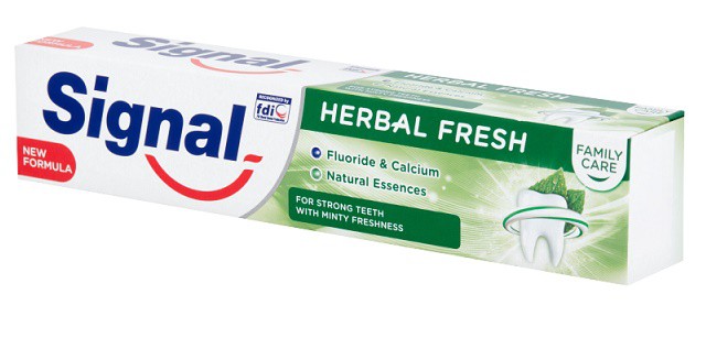 ZP Signal Herbal 75ml | Kosmetické a dentální výrobky - Dentální hygiena - Zubní pasty